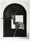 Artist: BALDESSIN, George | Title: not titled. | Date: 1966 | Technique: etching and aquatint, printed in black ink, from one plate