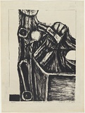 Artist: b'Rose, David.' | Title: b'Mother and son' | Date: 1963 | Technique: b'lithograph, printed in black ink, from one stone'