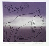 Artist: House, Matilda Williams. | Title: Hongyon country | Date: 1996 | Technique: etching and aquatint, printed in colour, from two plates