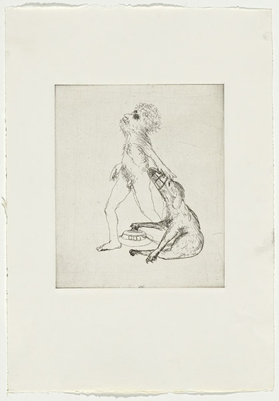 Artist: b'BOYD, Arthur' | Title: b'Colour blind.' | Date: 1970 | Technique: b'etching, printed in black ink, from one plate' | Copyright: b'Reproduced with permission of Bundanon Trust' Artist: b'BOYD, Arthur' | Title: b'Colour blind.' | Date: 1970 | Technique: b'etching, printed in black ink, from one plate' | Copyright: b'Reproduced with permission of Bundanon Trust'