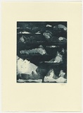 Artist: SCHMEISSER, Jorg | Title: Against the dark | Date: 2003 | Technique: etching, printed in blue/black ink, from one plate | Copyright: © Jörg Schmeisser