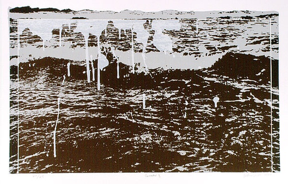 Artist: b'WICKS, Arthur' | Title: b'Breaker II' | Date: 1974 | Technique: b'photo-screenprint'