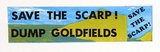 Artist: b'LITTLE, Colin' | Title: b'Save the Scarp' | Technique: b'screenprint, printed in colour, from multiple stencils'