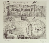 Artist: b'COLEING, Tony' | Title: b'Hollywood' | Date: 1983 | Technique: b'etching, printed in black ink, from one plate'