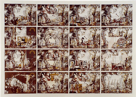 Artist: b'Tillers, Imants.' | Title: b'not titled' | Date: c.1978 | Technique: b'colour photograph covered with synthetic polymer resin' | Copyright: b'Courtesy of the artist' Artist: b'Tillers, Imants.' | Title: b'not titled' | Date: c.1978 | Technique: b'colour photograph covered with synthetic polymer resin' | Copyright: b'Courtesy of the artist'