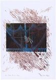Artist: MEYER, Bill | Title: Drapes, gap and energy | Date: 1980-81 | Technique: screenprint, printed in eight colours, from one set of four colour separation photo screens and two hand drawn with charcoal on acetate for indirect photo reduction screen | Copyright: © Bill Meyer
