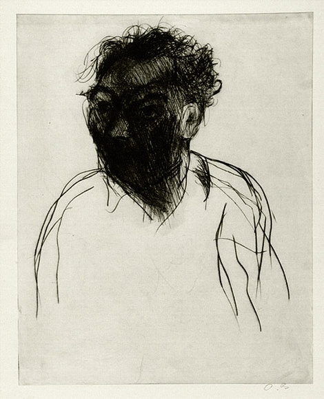 Artist: b'BOYD, Arthur' | Title: b'Portrait of Max Nicholson.' | Date: 1968-69 | Technique: b'etching, printed in black ink, from one plate' | Copyright: b'Reproduced with permission of Bundanon Trust' Artist: b'BOYD, Arthur' | Title: b'Portrait of Max Nicholson.' | Date: 1968-69 | Technique: b'etching, printed in black ink, from one plate' | Copyright: b'Reproduced with permission of Bundanon Trust'