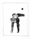 Artist: Doggett-Williams, Phillip. | Title: Complimentary opposites. | Date: 1985 | Technique: lithograph, printed in black ink, from one stone [or plate]