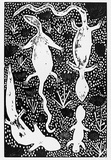 Artist: Bird, Eileen. | Title: not titled [No.47] | Date: 1990 | Technique: woodcut, printed in black ink, from one block