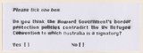 Artist: b'Azlan.' | Title: b'Liberal.' | Date: 2003 | Technique: b'stencil, printed in black ink, from one stencil'