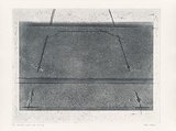 Artist: MEYER, Bill | Title: Bevelled square gap crossing | Date: 1979-1983 | Technique: photo-etching and drypoint, printed in black ink, from one plate | Copyright: © Bill Meyer