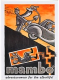 Artist: Mambo. | Title: Adventurewear for the after life | Date: c.1985 | Technique: offset-lithograph, printed in colour, from multiple plates