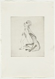 Artist: BOYD, Arthur | Title: Colour blind. | Date: 1970 | Technique: etching, printed in black ink, from one plate | Copyright: Reproduced with permission of Bundanon Trust