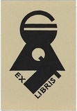 Artist: Thake, Eric. | Title: Bookplate | Date: (1927-43) | Technique: linocut, printed in black ink, from one block