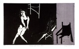 Artist: BALDESSIN, George | Title: Dreams of a kitchen maid. | Date: 1966 | Technique: etching and aquatint, printed from one zinc plate