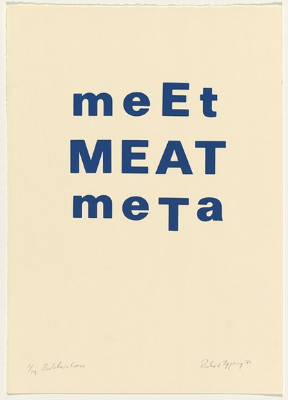 Artist: b'TIPPING, Richard' | Title: bButcher's Cross. | Date: 1980