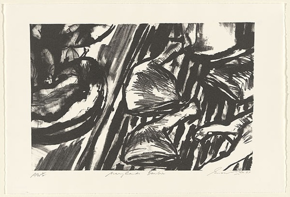 Artist: b'Lee, Graeme.' | Title: b'Maryland Barbie' | Date: 1997, April | Technique: b'lithograph, printed in black ink, from one stone' Artist: b'Lee, Graeme.' | Title: b'Maryland Barbie' | Date: 1997, April | Technique: b'lithograph, printed in black ink, from one stone'