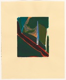 Artist: Murphey, Idris. | Title: South Coast. | Date: 1990 | Technique: screenprint, printed in colour, from ten stencils