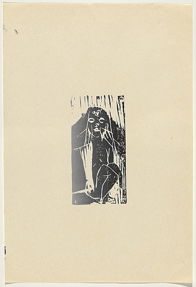 Artist: b'Johnson, Tim.' | Title: b'not titled' | Date: 1976 | Technique: b'woodcut, printed in black ink, from one block' | Copyright: b'\xc2\xa9 Tim Johnson' Artist: b'Johnson, Tim.' | Title: b'not titled' | Date: 1976 | Technique: b'woodcut, printed in black ink, from one block' | Copyright: b'\xc2\xa9 Tim Johnson'