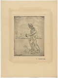 Title: Defeated | Date: 1959 | Technique: etching, printed in black ink, from one plate