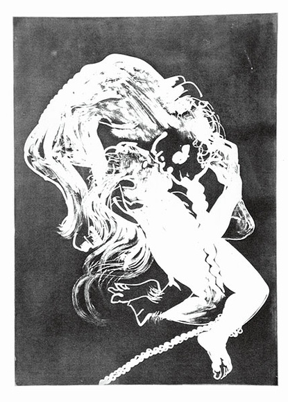 Artist: b'BOYD, Arthur' | Title: bThe lady's bridal night. | Date: 1973-74 | Technique: b'aquatint, printed in black ink, from one plate' | Copyright: b'Reproduced with permission of Bundanon Trust' Artist: b'BOYD, Arthur' | Title: bThe lady's bridal night. | Date: 1973-74 | Technique: b'aquatint, printed in black ink, from one plate' | Copyright: b'Reproduced with permission of Bundanon Trust'
