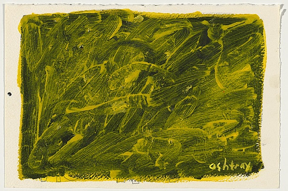 Artist: b'WORSTEAD, Paul' | Title: b'not titled' | Date: 1972? | Technique: b'stencil print, printed in colour, from two stencils' | Copyright: b'This work appears on screen courtesy of the artist' Artist: b'WORSTEAD, Paul' | Title: b'not titled' | Date: 1972? | Technique: b'stencil print, printed in colour, from two stencils' | Copyright: b'This work appears on screen courtesy of the artist'