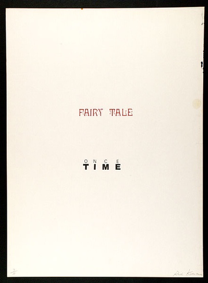 Artist: b'Kraujmann, Rudi.' | Title: b'Fairy Tale.'