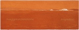 Artist: MADDOCK, Bea | Title: Terra Spiritus...with a darker shade of pale | Date: 1993-98 | Technique: stencil print, printed in hand-ground Launceston ochre from multiple hand-cut mylar stencils; letterpress text blind printed; hand-drawn script
