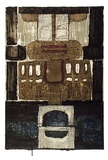 Artist: Kok Wee, Tay. | Title: Door of the West Chamber | Date: 1967 | Technique: etching, printed in colour, from multiple plates