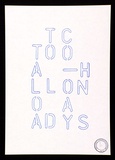 Artist: Popperwell, George. | Title: not titled. | Date: 1995 | Technique: spirit-duplicator