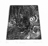 Artist: b'Shearer, Mitzi.' | Title: b'The dream' | Date: 1987 | Technique: b'etching and aquatint, printed in black ink, from one plate'