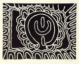 Artist: Pike, Jimmy. | Title: Payarr Rockhole | Date: 1985 | Technique: screenprint, printed in black ink, from one screen