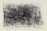 Artist: b'Halpern, Stacha.' | Title: b'not titled [Paris scene]' | Date: 1965, November | Technique: b'lithograph, printed in black ink, from one stone [or plate]'