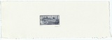 Artist: b'Palethorpe, Jan' | Title: b'not titled [tiny woman + cat]' | Date: 1990 | Technique: b'etching, printed in black/blue ink, from one plate'