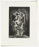 Artist: SELLBACH, Udo | Title: not titled | Date: 1960-80 | Technique: etching