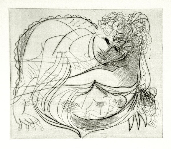 Artist: b'BOYD, Arthur' | Title: b'Resting figure with small nude inset.' | Date: (1968-69) | Technique: b'drypoint and etching, printed in black ink, from one plate' | Copyright: b'Reproduced with permission of Bundanon Trust' Artist: b'BOYD, Arthur' | Title: b'Resting figure with small nude inset.' | Date: (1968-69) | Technique: b'drypoint and etching, printed in black ink, from one plate' | Copyright: b'Reproduced with permission of Bundanon Trust'