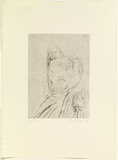 Artist: b'PARR, Mike' | Title: b'Hybridia 17' | Date: 1989 | Technique: b'drypoint, printed in black ink, from one copper plate'