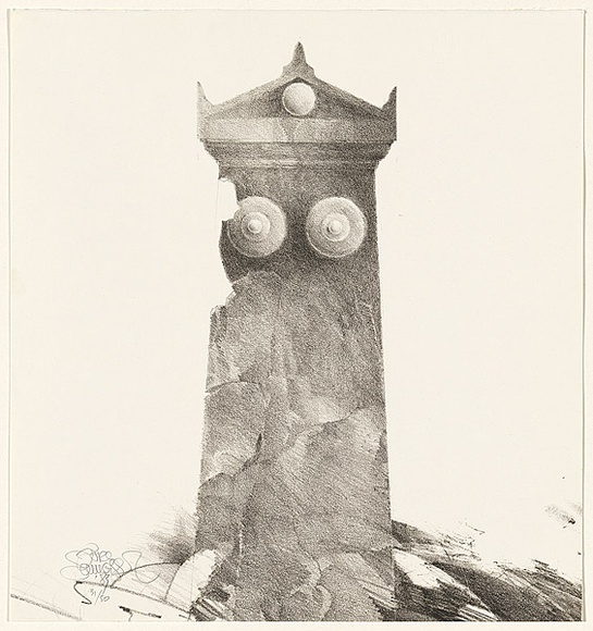 Artist: b'SCHMEISSER, Jorg' | Title: b'not titled.' | Date: 1983 | Technique: b'lithograph, printed in black ink, from one stone' | Copyright: b'\xc2\xa9 J\xc3\xb6rg Schmeisser' Artist: b'SCHMEISSER, Jorg' | Title: b'not titled.' | Date: 1983 | Technique: b'lithograph, printed in black ink, from one stone' | Copyright: b'\xc2\xa9 J\xc3\xb6rg Schmeisser'