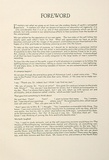 Artist: b'Flett, James.' | Title: b'Foreword.' | Date: 1931 | Technique: b'letterpress'