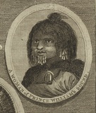 Title: A man of Prince William's Sound | Date: 1791 | Technique: etching and engraving, printed in black ink, from one plate