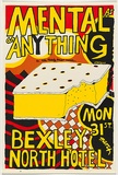 Artist: WORSTEAD, Paul | Title: Mental as anything - Bexley North Hotel | Date: 1980 | Technique: screenprint, printed in colour, from three stencils | Copyright: This work appears on screen courtesy of the artist