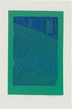 Artist: WALKER, Murray | Title: Mirrors. | Date: 1969 | Technique: linocut, printed in colour, from multiple blocks