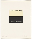 Artist: Burgess, Peter. | Title: lucienne day: i need lunacy. | Date: 2001 | Technique: computer generated inkjet prints, printed in colour, from digital file