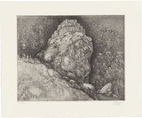 Artist: b'SCHMEISSER, Jorg' | Title: b'Bardan and masks' | Date: 1985 | Technique: b'etching and aquatint, printed in black ink, from one plate' | Copyright: b'\xc2\xa9 J\xc3\xb6rg Schmeisser'