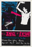 Title: The Image of Desire - An exhibition of screenprints. | Date: 1985 | Technique: screenprint, printed in colour, from three stencils