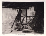 Artist: Pratt, Douglas. | Title: The Sunlit Forge | Date: c.1929 | Technique: etching, printed in black ink, from one plate