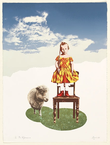 Artist: b'EWINS, Rod' | Title: b'The Performance.' | Date: 1984, February | Technique: b'screenprint, printed in colour, from 13 stencils'