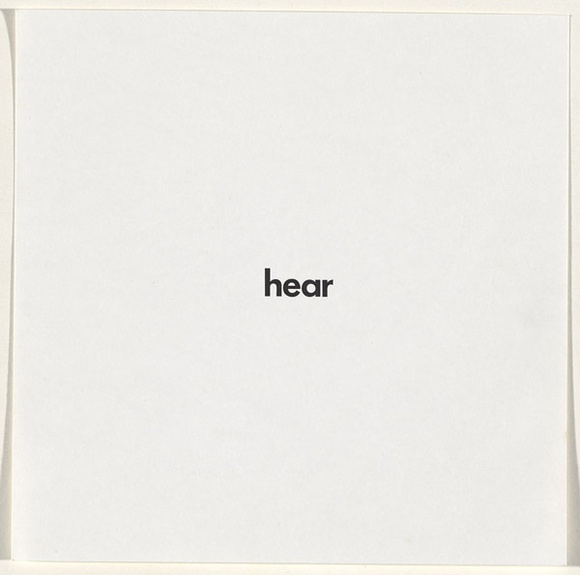 Artist: b'SELENITSCH, Alex' | Title: b'6 Instructions.' | Date: 1972 | Technique: b'screenprint, printed in black ink, from one stencil' Artist: b'SELENITSCH, Alex' | Title: b'6 Instructions.' | Date: 1972 | Technique: b'screenprint, printed in black ink, from one stencil'