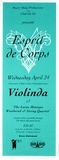 Artist: ACCESS 5 | Title: Esprit de Corps | Date: 1991, April | Technique: screenprint, printed in blue ink, from one stencil