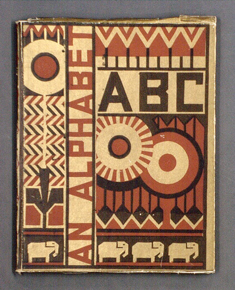 Artist: b'Waller, M. Napier.' | Title: bAn alphabet, being a book of designs and rhymes by students of the Applied Art School, Working Men's College. | Date: 1932 | Technique: b'linocuts, printed in black ink, each from one block' Artist: b'Waller, M. Napier.' | Title: bAn alphabet, being a book of designs and rhymes by students of the Applied Art School, Working Men's College. | Date: 1932 | Technique: b'linocuts, printed in black ink, each from one block'